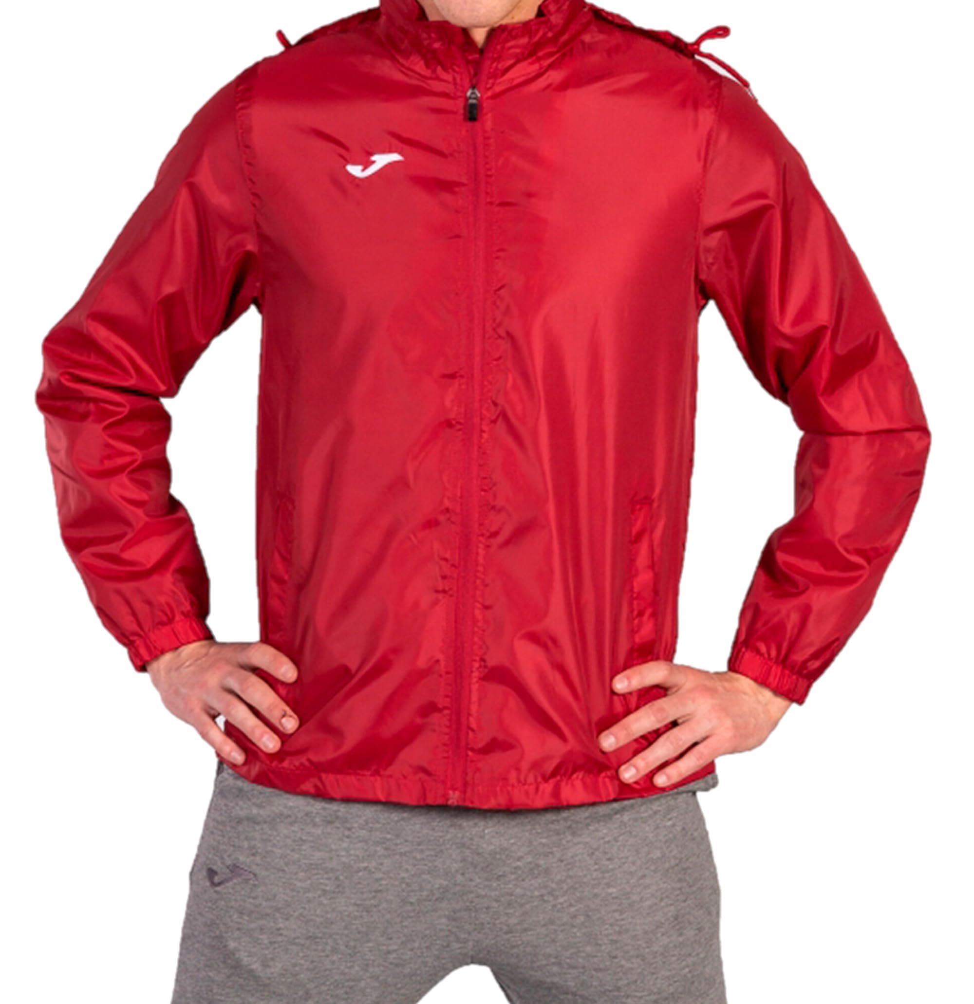 Joma - Chubasquero Impermeable con Capucha , 6XS - 3XL - Cortavientos con Bolsillos Laterales y Puños Elásticos - Iris — view 6