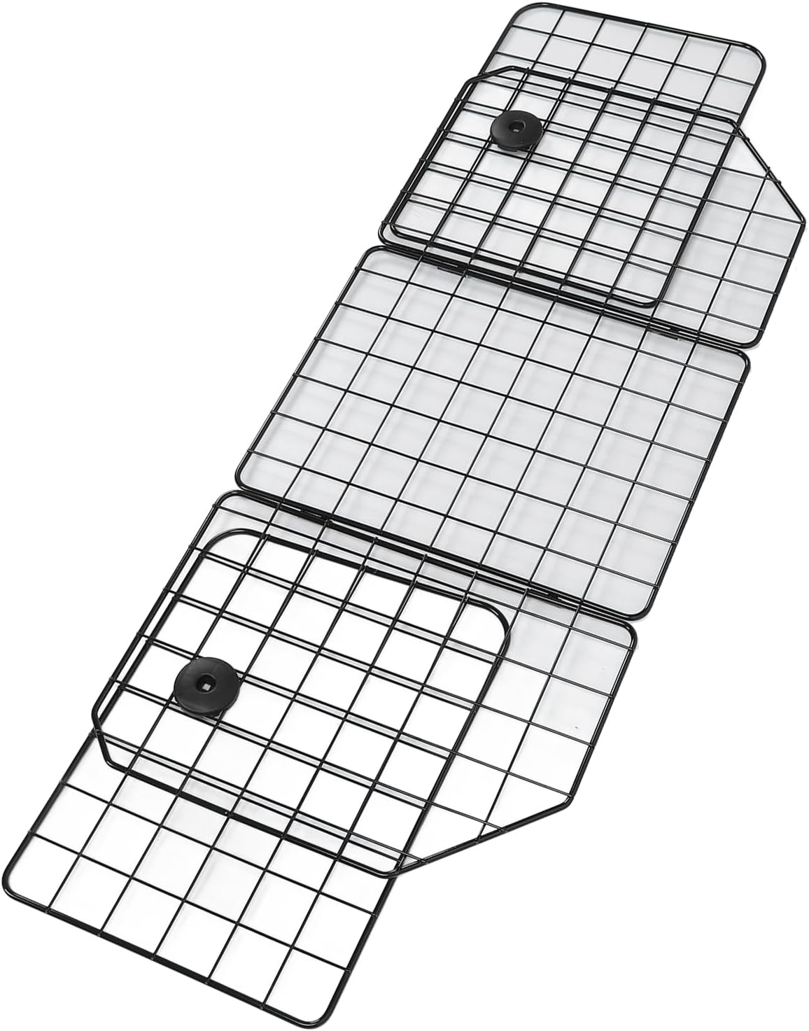 Adjustable Dog Car Barrier, Foldable Pet Safety Divider, Sturdy Iron Design, Easy Installation, Pet Friendly for SUVs and Sedans