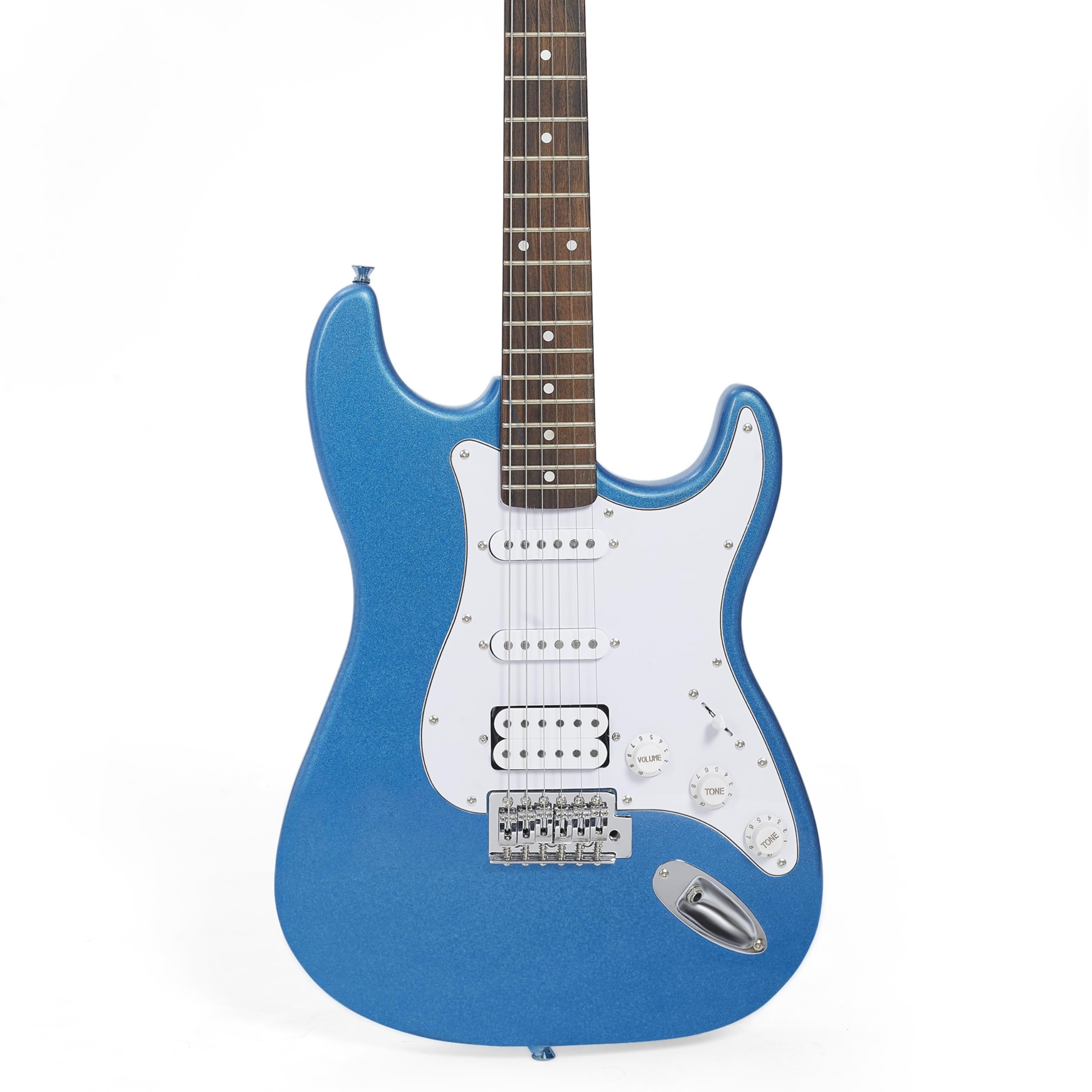 Vault ST1 Premium Electric Guitar - Metallic Blue - Image 5 thumbnail