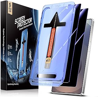 MAGIC JOHN 2 Pack for Samsung Galaxy S25 Ultra Privacy Tempered Glass Screen Protector, Bubble Free, Easy Installation, Auto Dust-Elimination