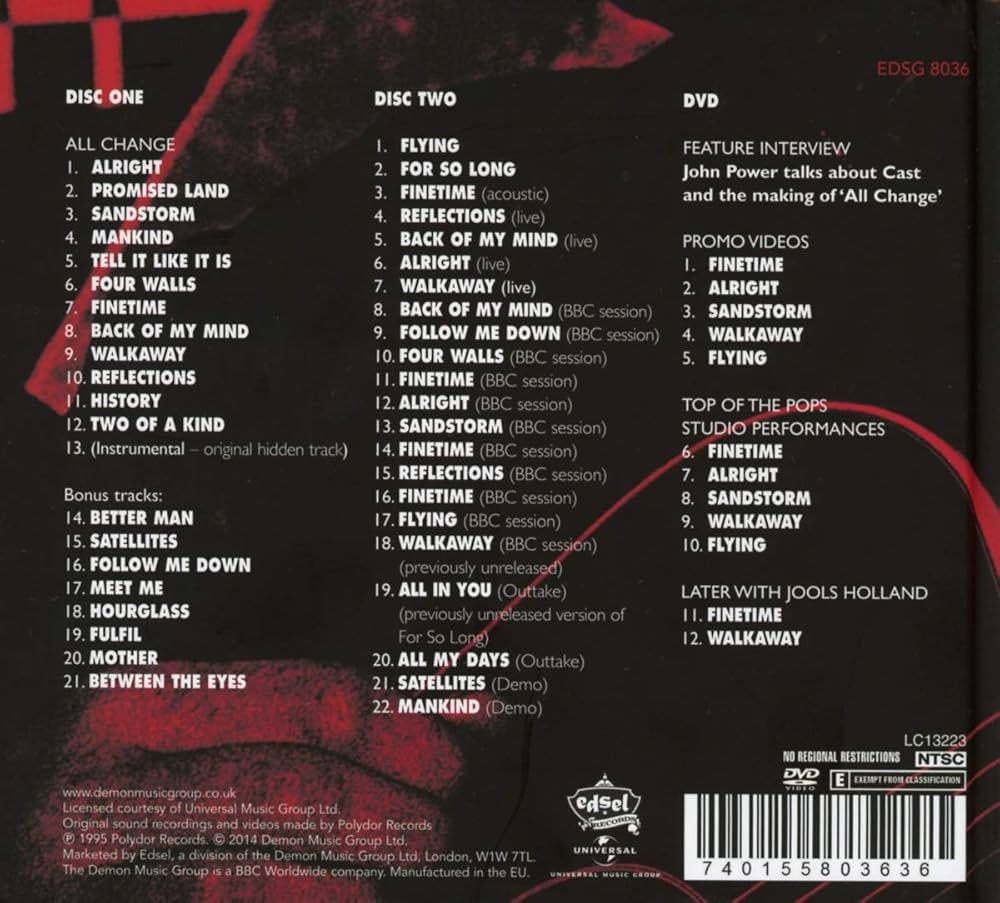 Amazon.co.jp: All Change-CD+DVD/Deluxe-: ミュージック