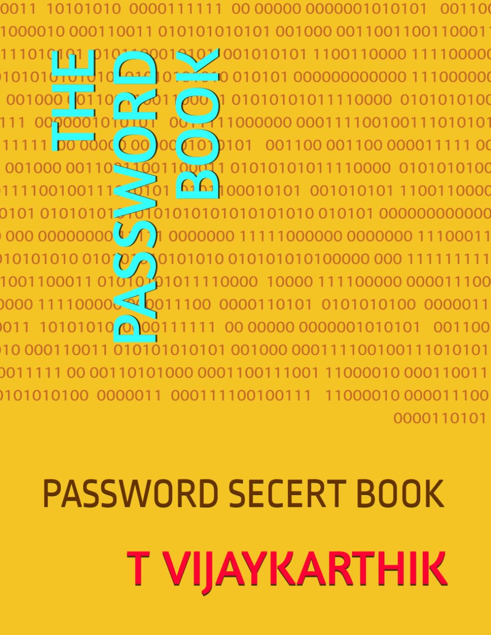 Password book carnet de mots de passe secret pour ne plus jamais oublier vos accès