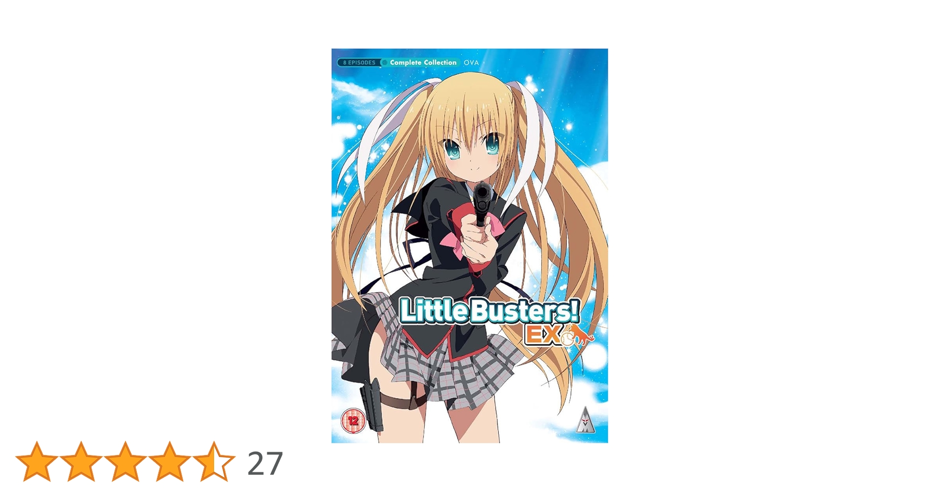 Amazon.co.jp: リトルバスターズ! EX(OVA)コンプリート DVD-BOX (全8話