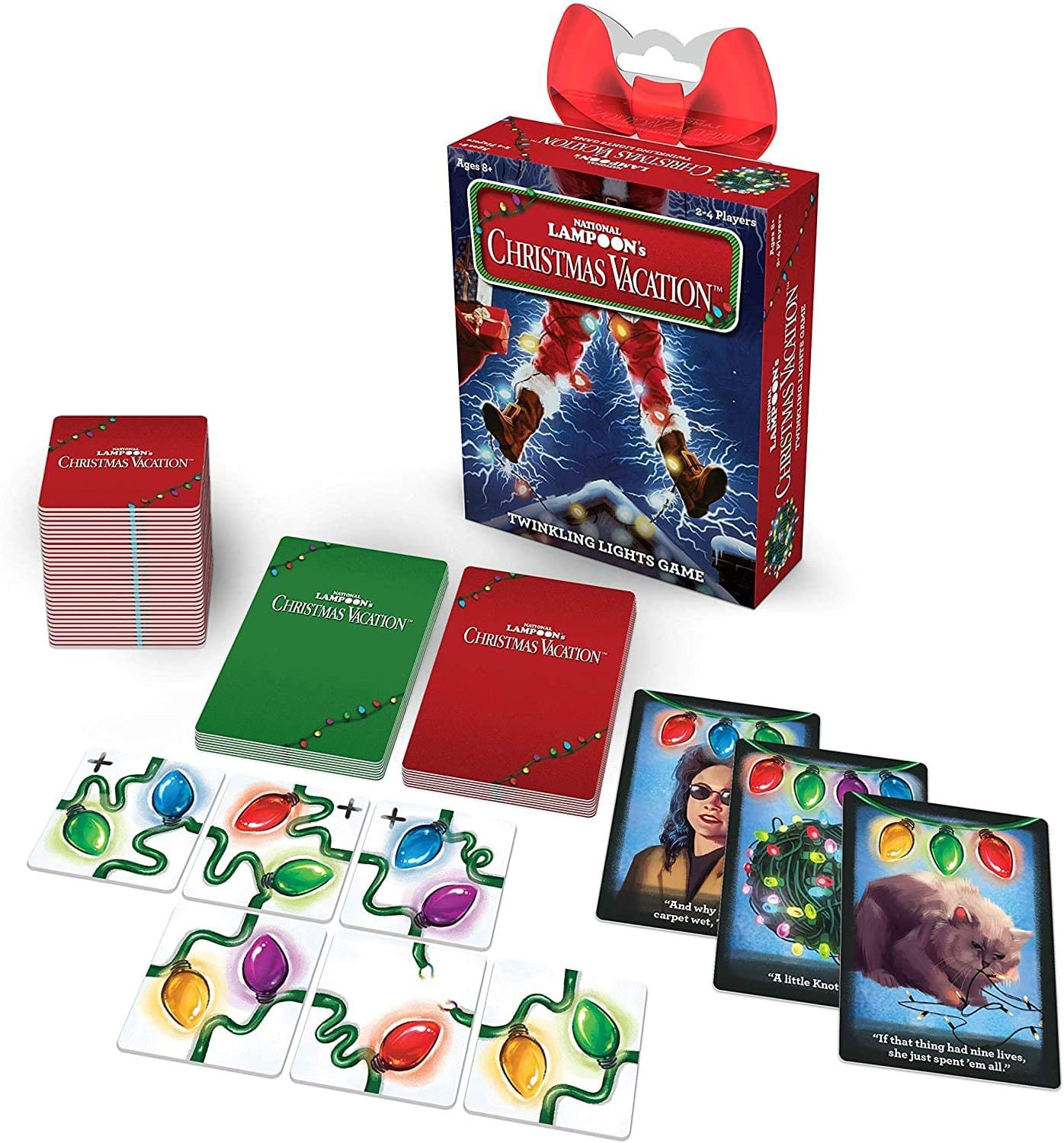 Funko National Lampoon's Christmas Vacation - Twinkling Lights Card Game, Multicolour (49252)