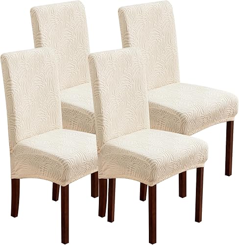 Miniatura 8 de YUEANG Fundas para sillas de comedor, fundas para sillas de comedor, fundas elásticas para sillas Parsons, funda protectora para silla de comedor,