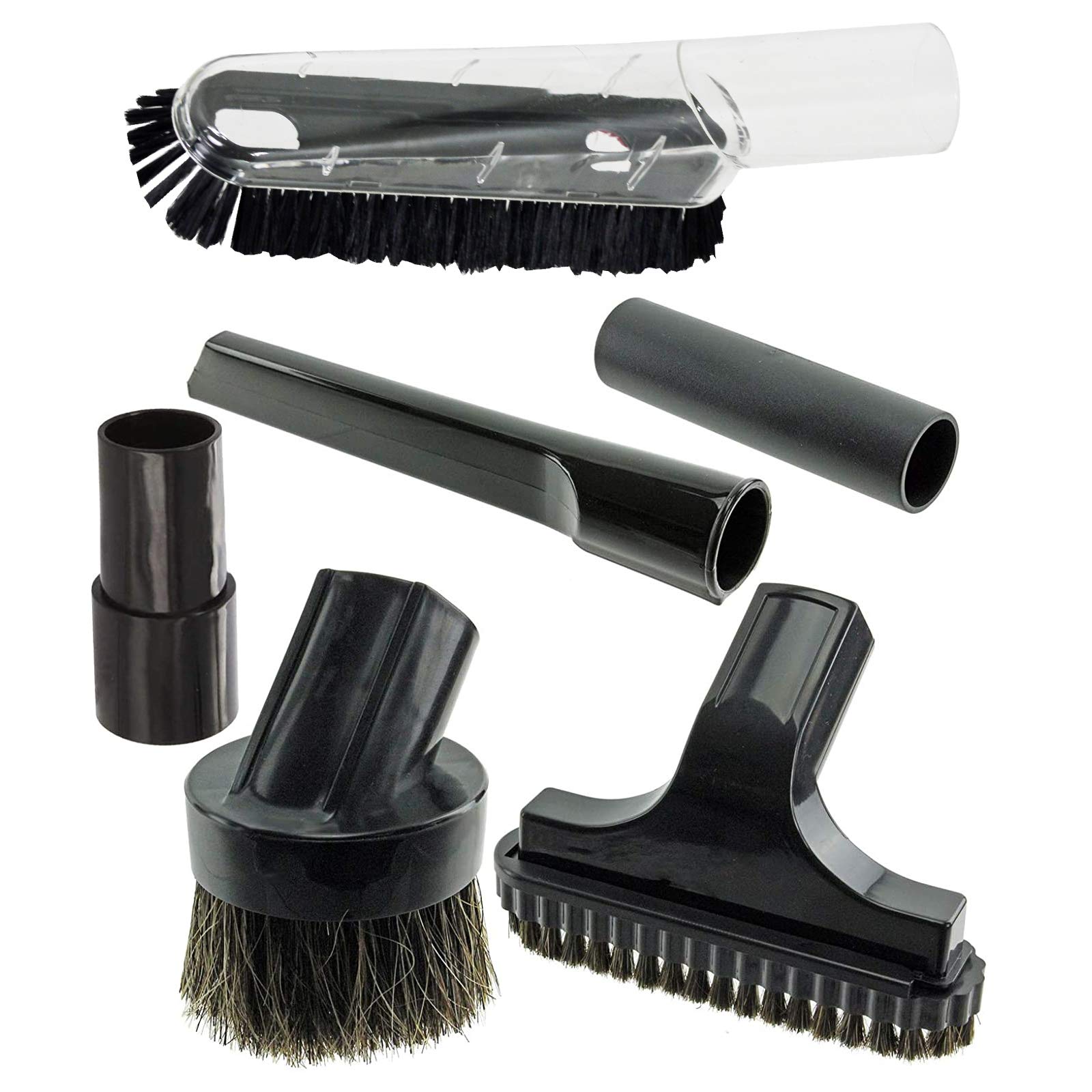 SPARES2GO Soft Dusting Brush Cleaning Tool Kit for Shark Vacuum Cleaner (35mm)