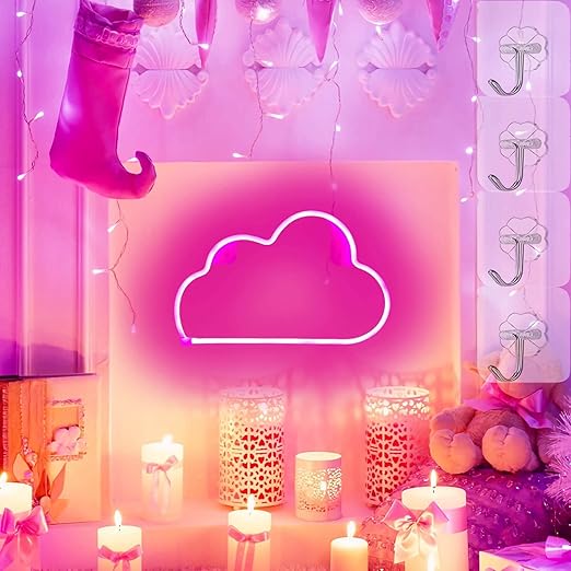 Cloud Lights - Cloud Light With Remote, Rechargeable Cloud Lamp, Cloud Lights For Bedroom, Cloud Wall Decor For Nursery, Cloud Lamps For Bedrooms With - View #5