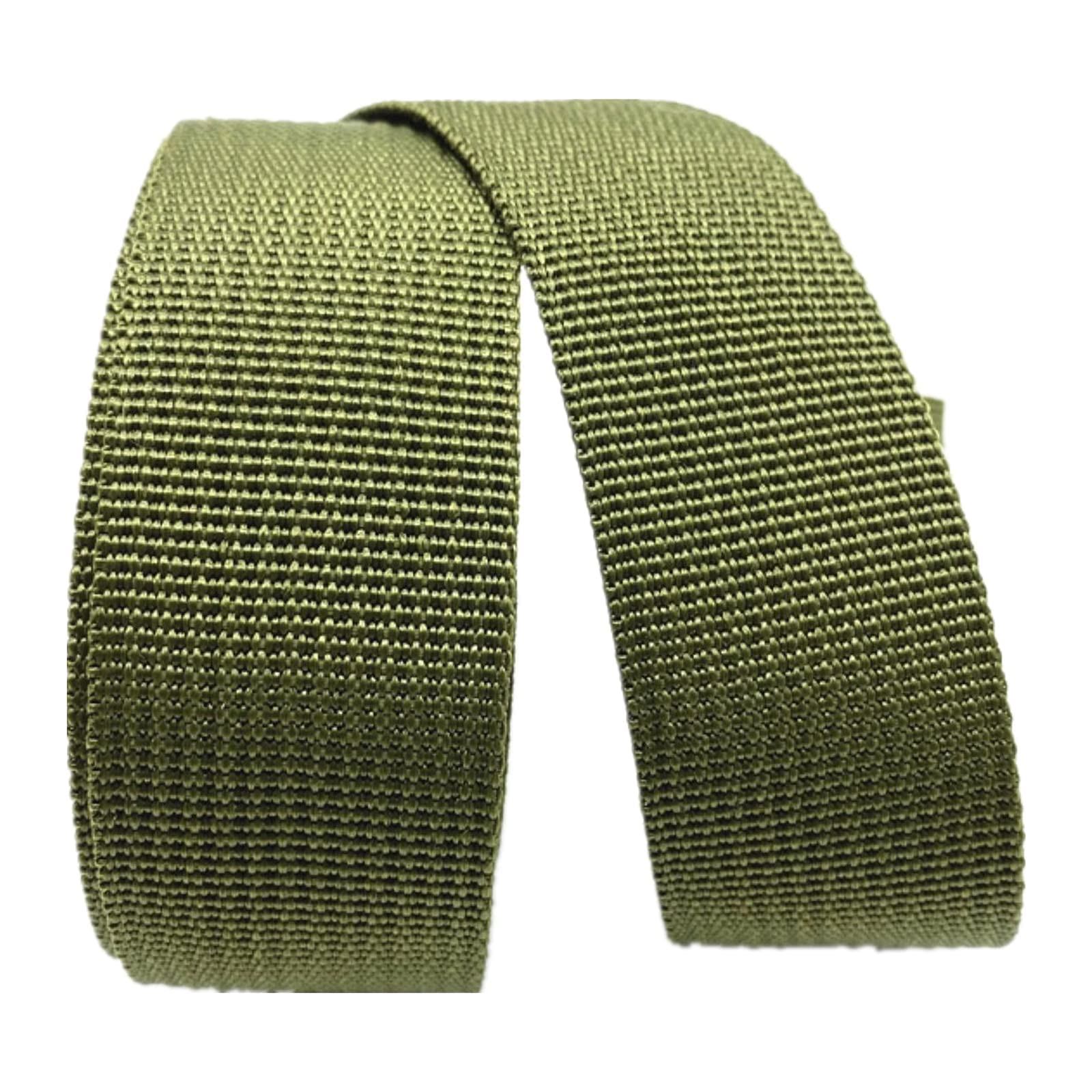 Polypropylene Webbing 38mm,Heavy Duty Nylon Webbing Strap,Upholstery Mtp Army Webbing Tape for DIY Craft,Slings,Backpacks,Strapping,Collars