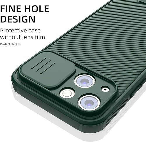 Miniatura 6 de Hitaoyou Funda magnética para iPhone 13 Mini, funda protectora de cámara para iPhone 13 Mini compatible con carga MagSafe con cubierta deslizante