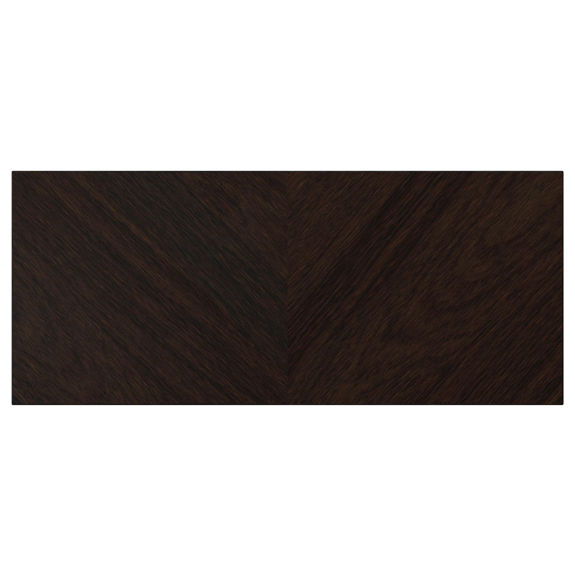 Façade de tiroir HEDEVIKEN chêne marron foncé 60x26 meuble de rangement