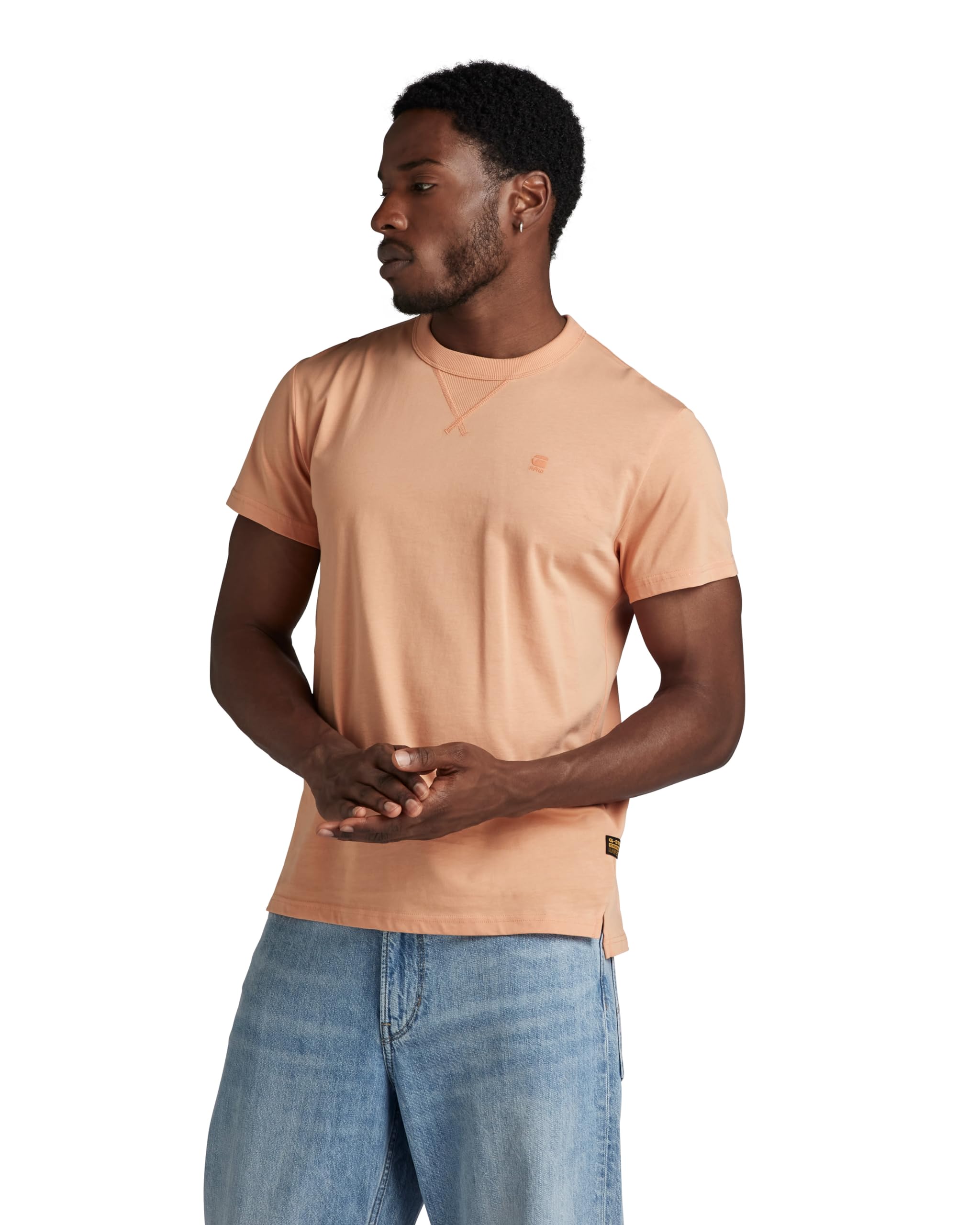 G-STAR RAW Herren Nifous T-Shirt, Orange (Peach Bloom D24449-336-G280), XL