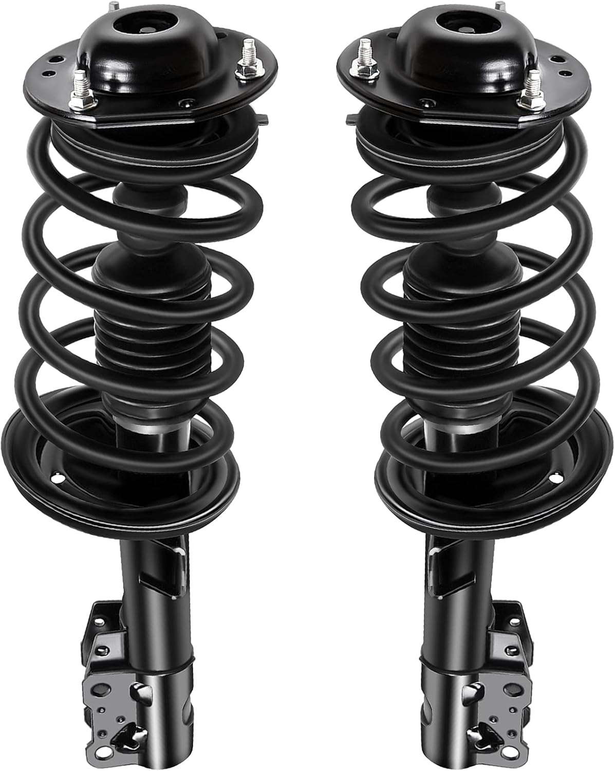 (Incomplete) AUTOMUTO Strut Spring Assembly Front Pair Shock Absorber Fit 2004-2012 for Chevrolet Malibu,2005-2010 for Pontiac G6,2007-2009 for Saturn Aura Replace for 172200 172199