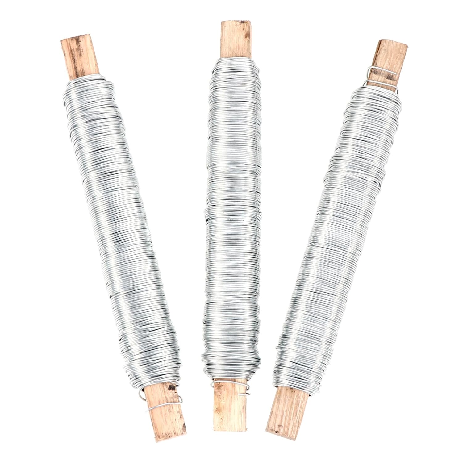 3pcs Binding Wires for Flower Arrangement Flexible Iron Stems for Bouquets Lightweight Metal Wire for Crafts Gardening Projects and Handicrafts Total