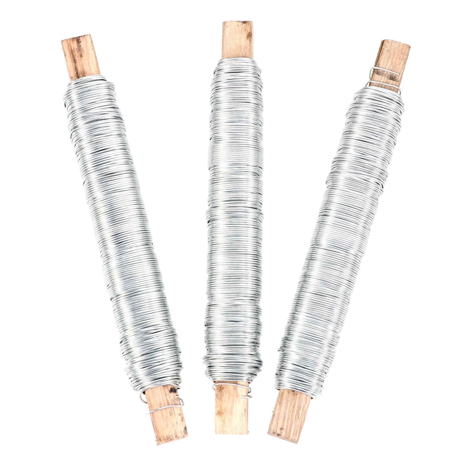 FUNOMOCYA DIY Iron Wires 3pcs Soft Wire Ties for Plants Bendable Crafts Wire Floral DIY Iron Wires for DIY Flower Stems Bouquets