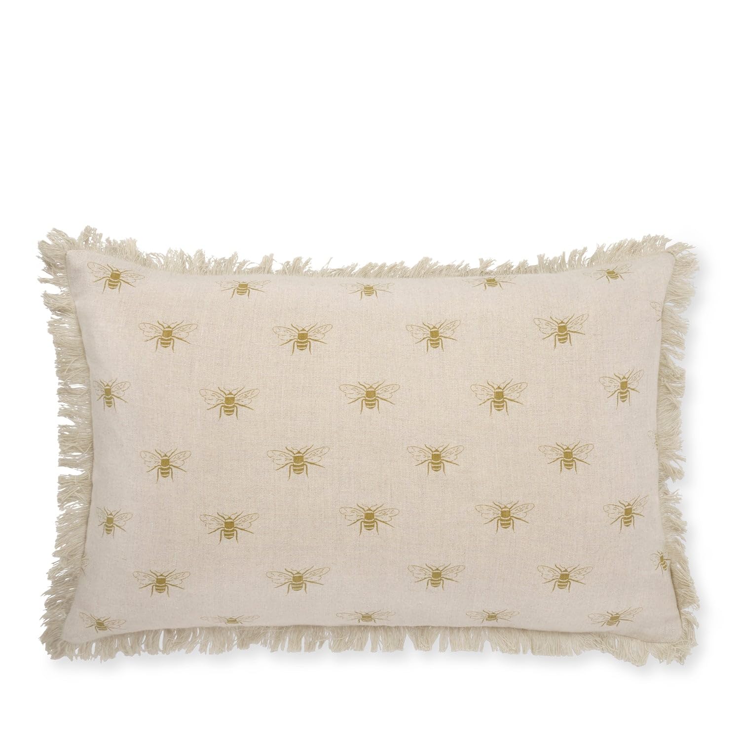 Sophie Allport Bees Linen Cushion - Rectangular
