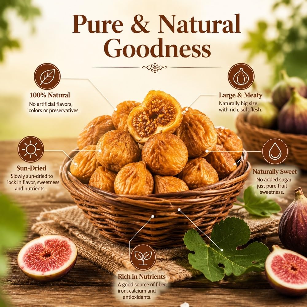Figues Séchées Sachet 250g