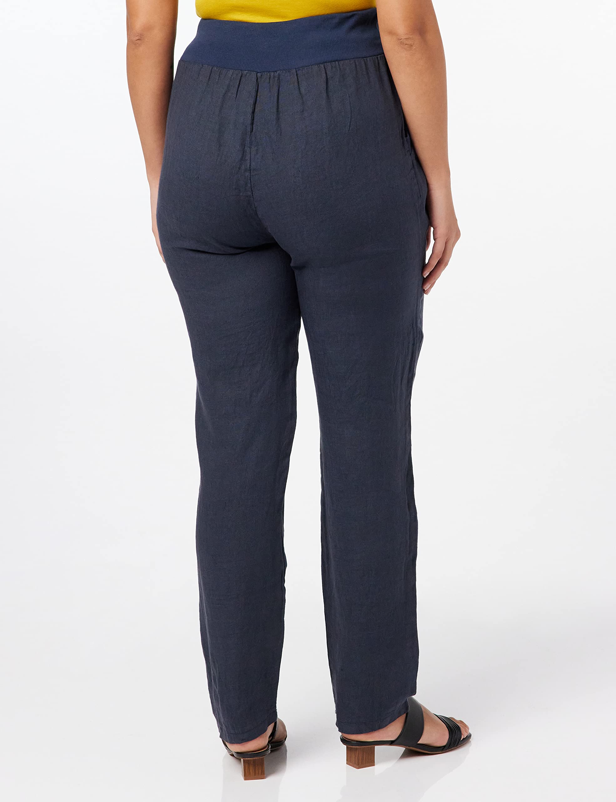 Bonamaison TRLSC100806 Pantalon dcontract, Bleu Marine, 40 Femme