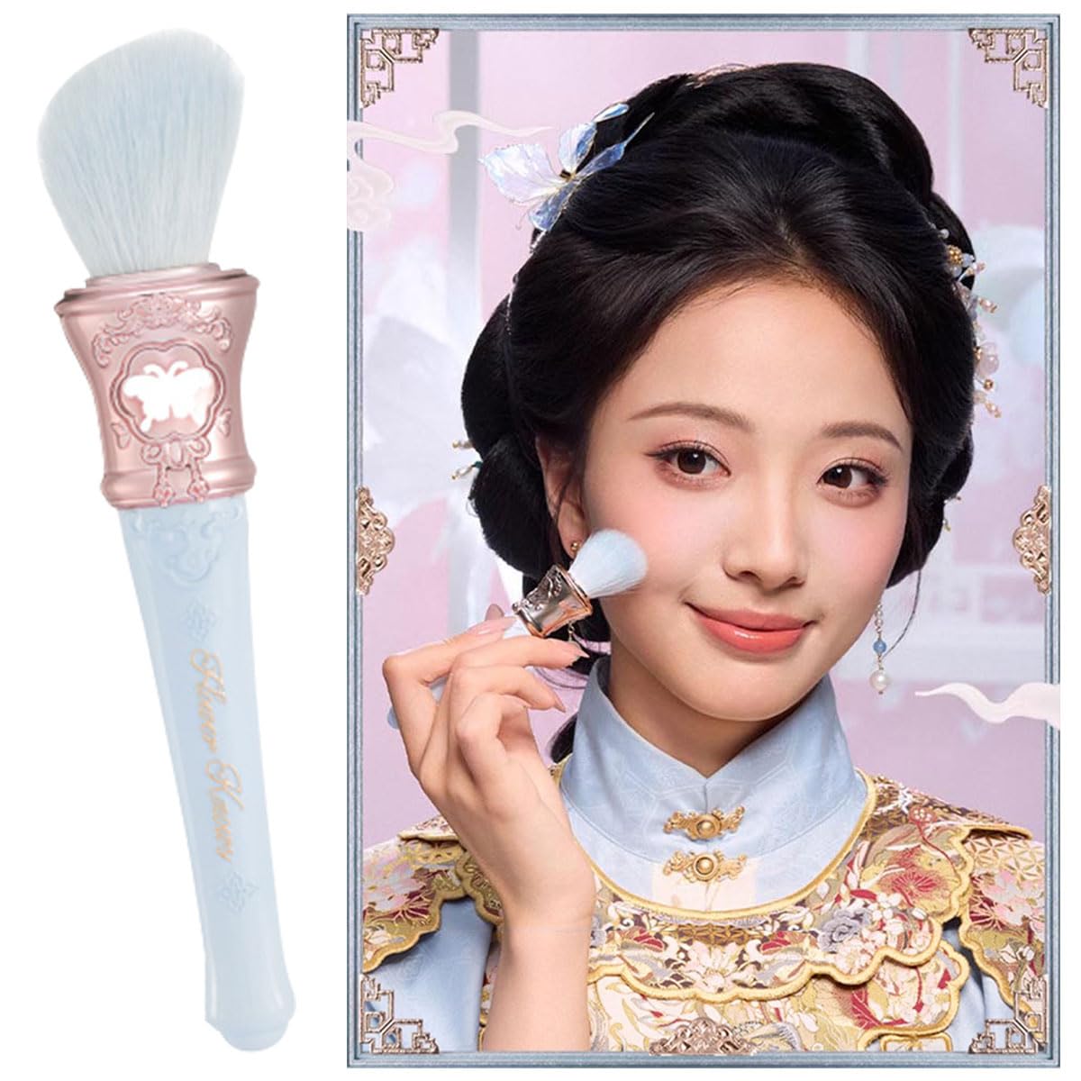 Amazon | Flower Knows（フラワーノーズ）蝶シリーズ、化粧ブラシ