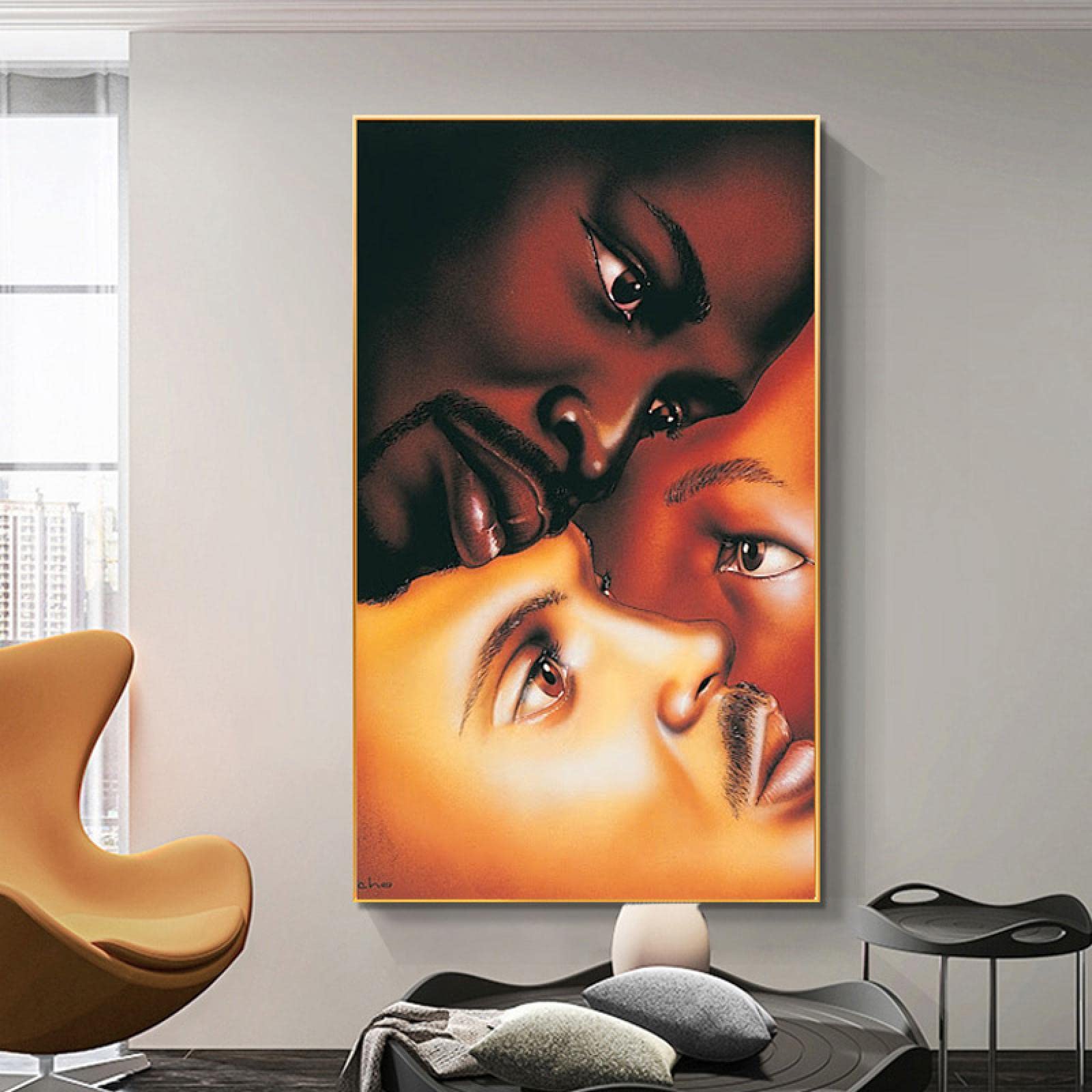 Affiches et impressions mur art africain abstrait pour la maison - 8