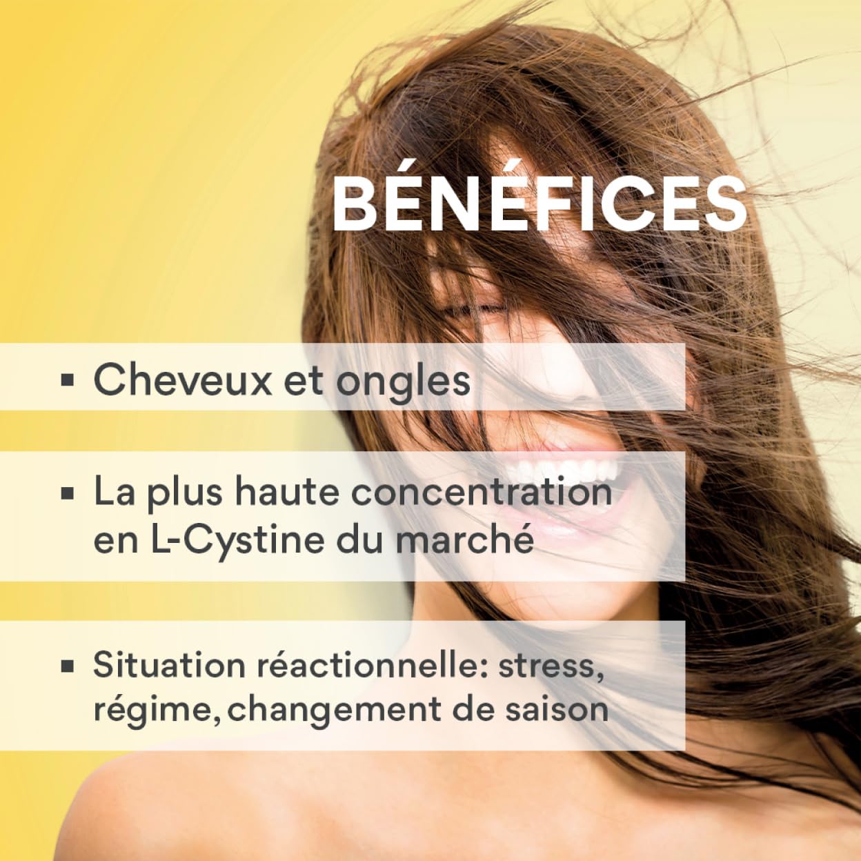 Bailleul | Bundle Anticaída Cabello y Uñas | Cystiphane Fort Complemento Alimenticio 120 comprimidos + Cystiphane+ Champú Anticaída 200 ml