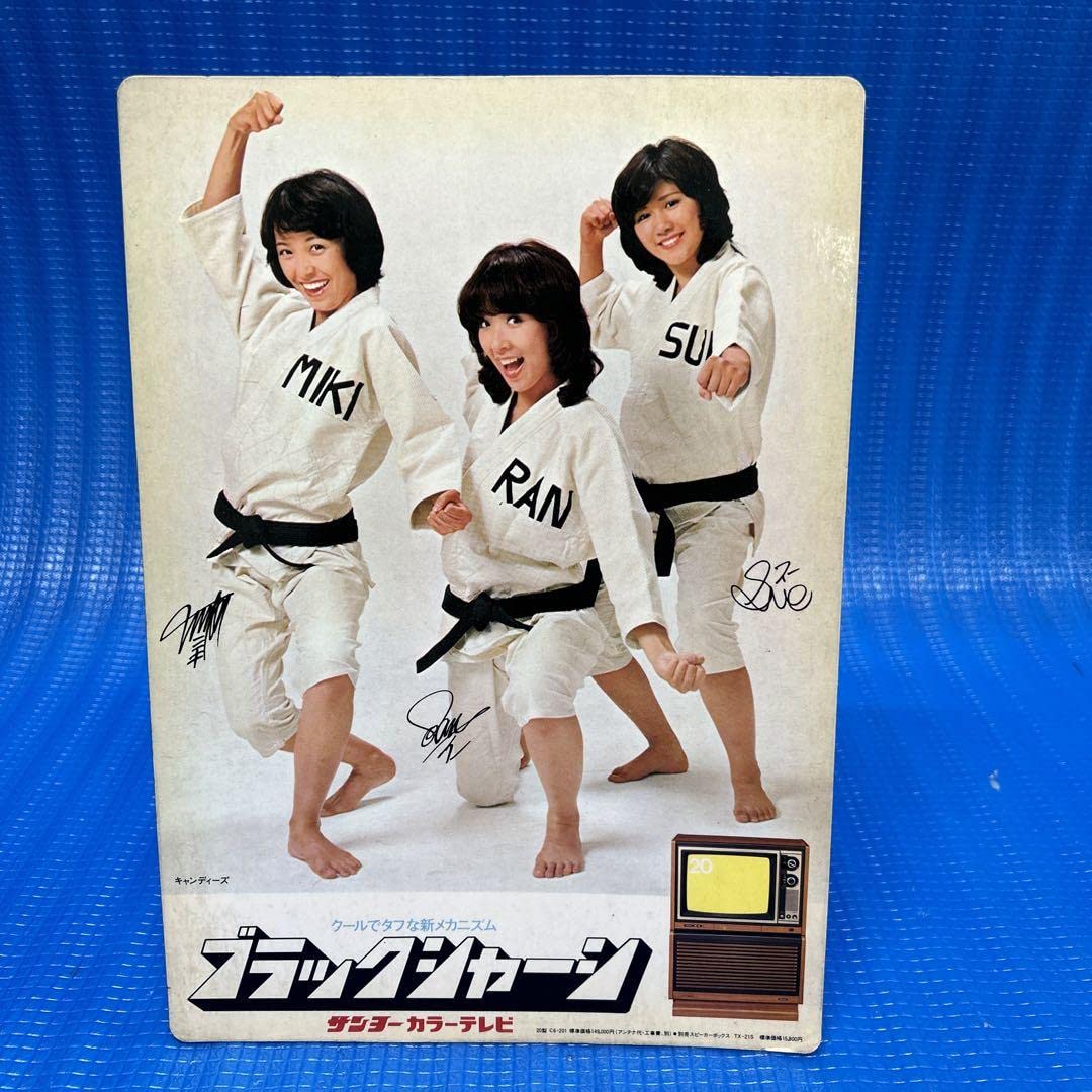 昭和レトロ！ アイドル下敷きセット Amazon.co.jp: 昭和レトロアイドル キャンディーズ 下敷きノート