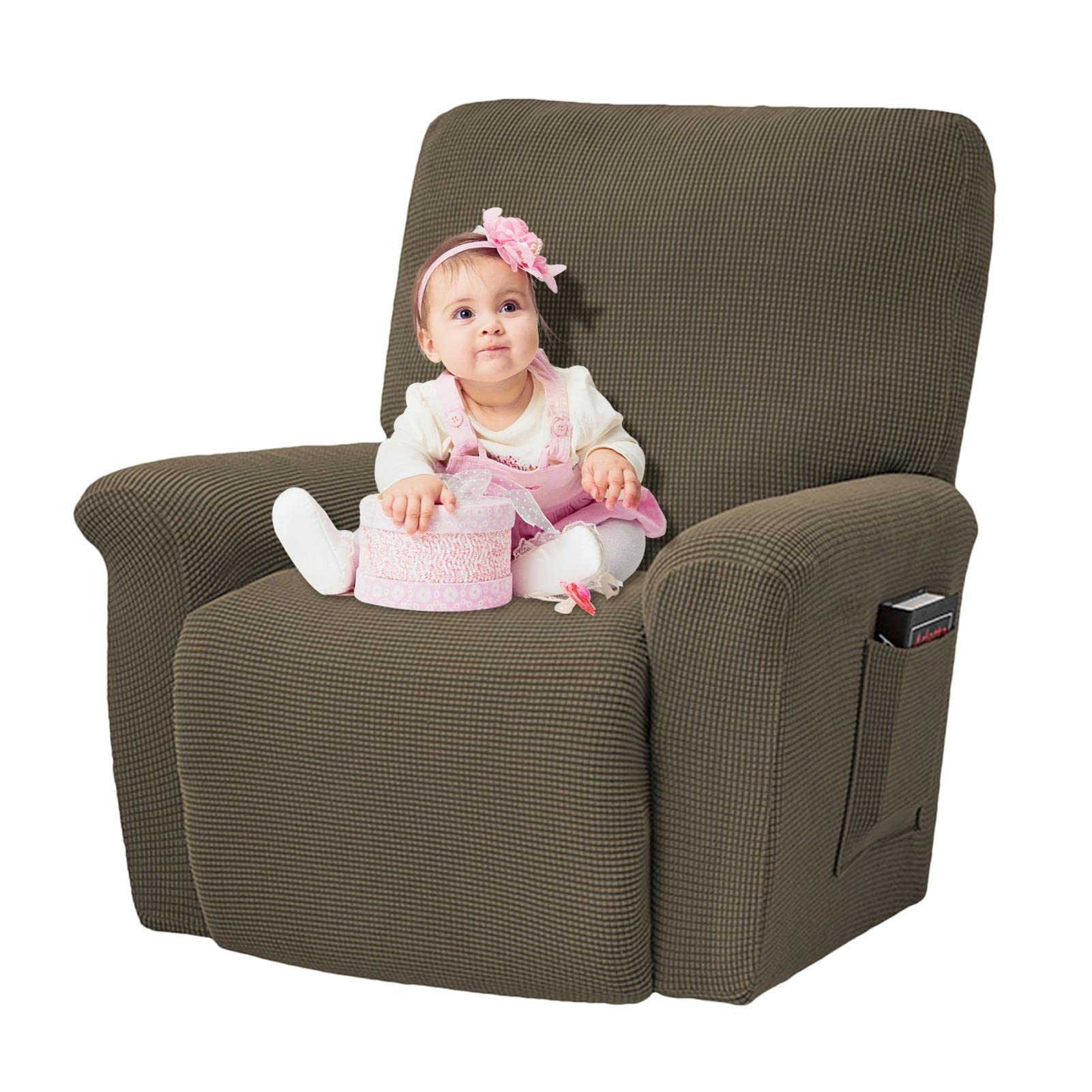 Funda de fibra gruesa para sillón relax impermeable y elástica