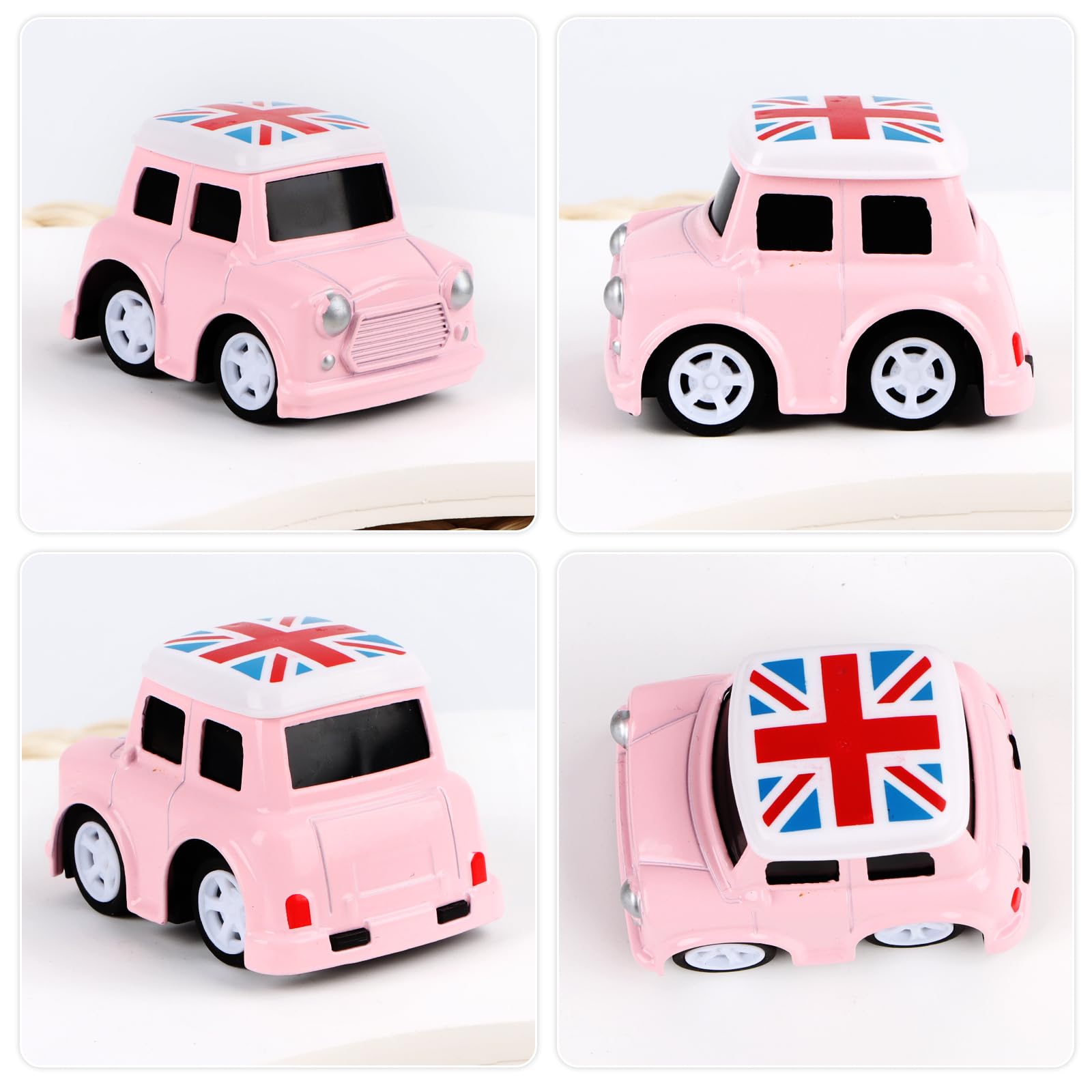 6 Spielzeugautos Mit Rückziehfunktion & Spielmatte – Mini-Trucks & Fahrzeuge Für Kinder Ab 3 Jahren