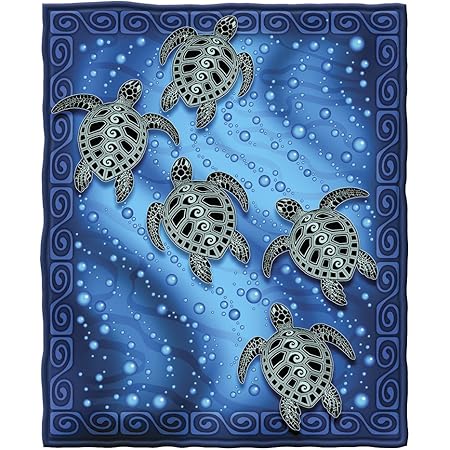 Baby Sea Turtle Blanket Throw 2025