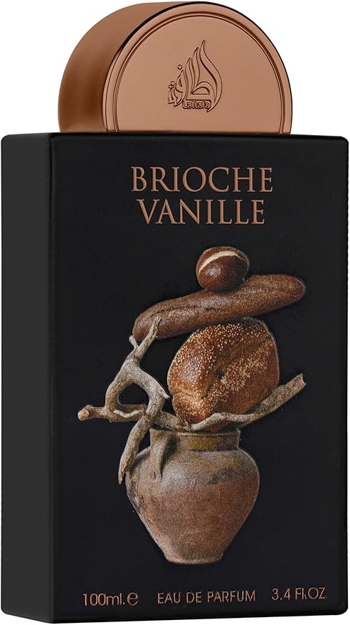 Lattafa Pride Brioche Vanille Eau de Parfum Spray for Unisex, 3.4 Ounce