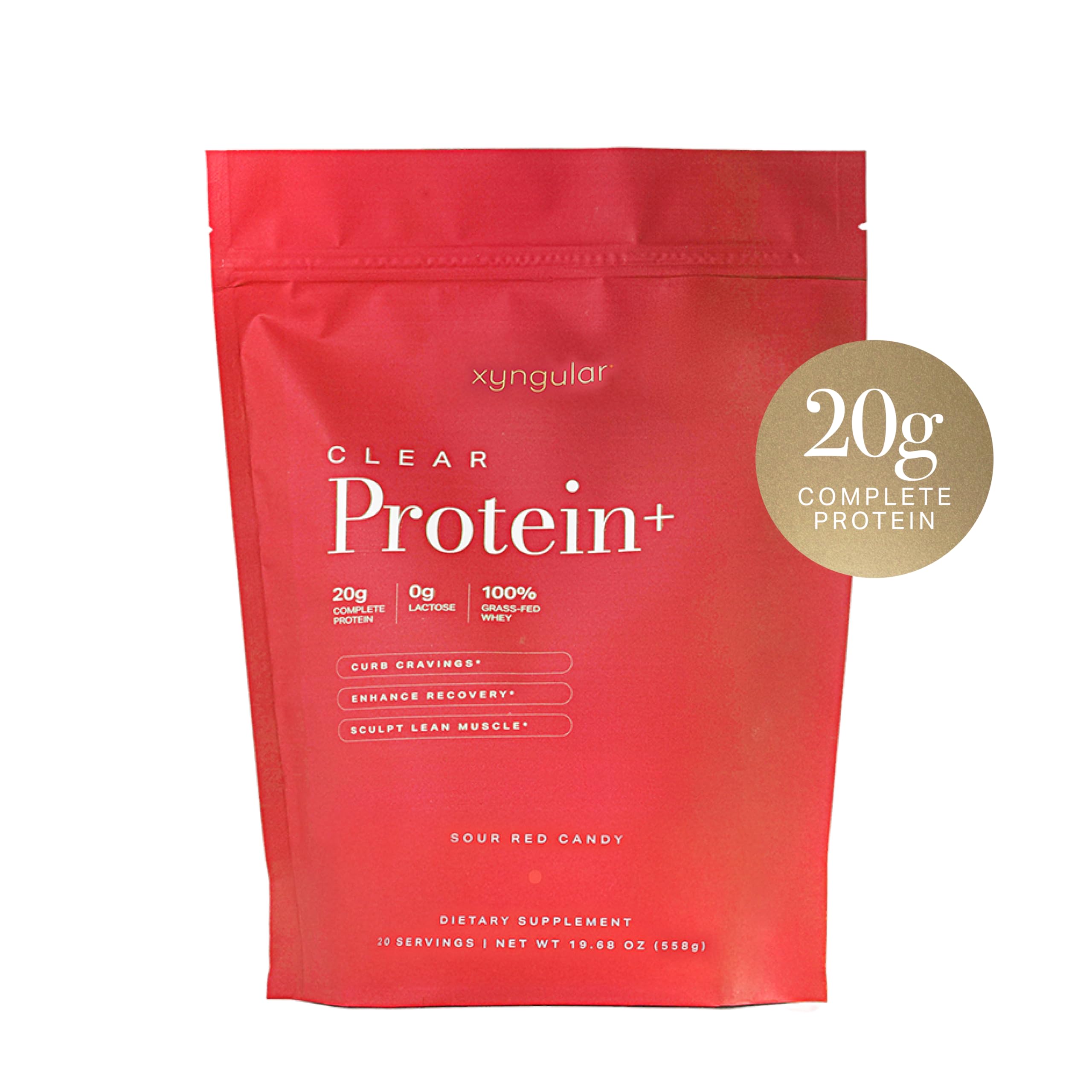 Xyngular Clear Protein+ Sour Red Candy
