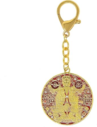 Fengshuibringluck Feng shui FU Tai Sui Wealth And Lucky Amulet Keychain