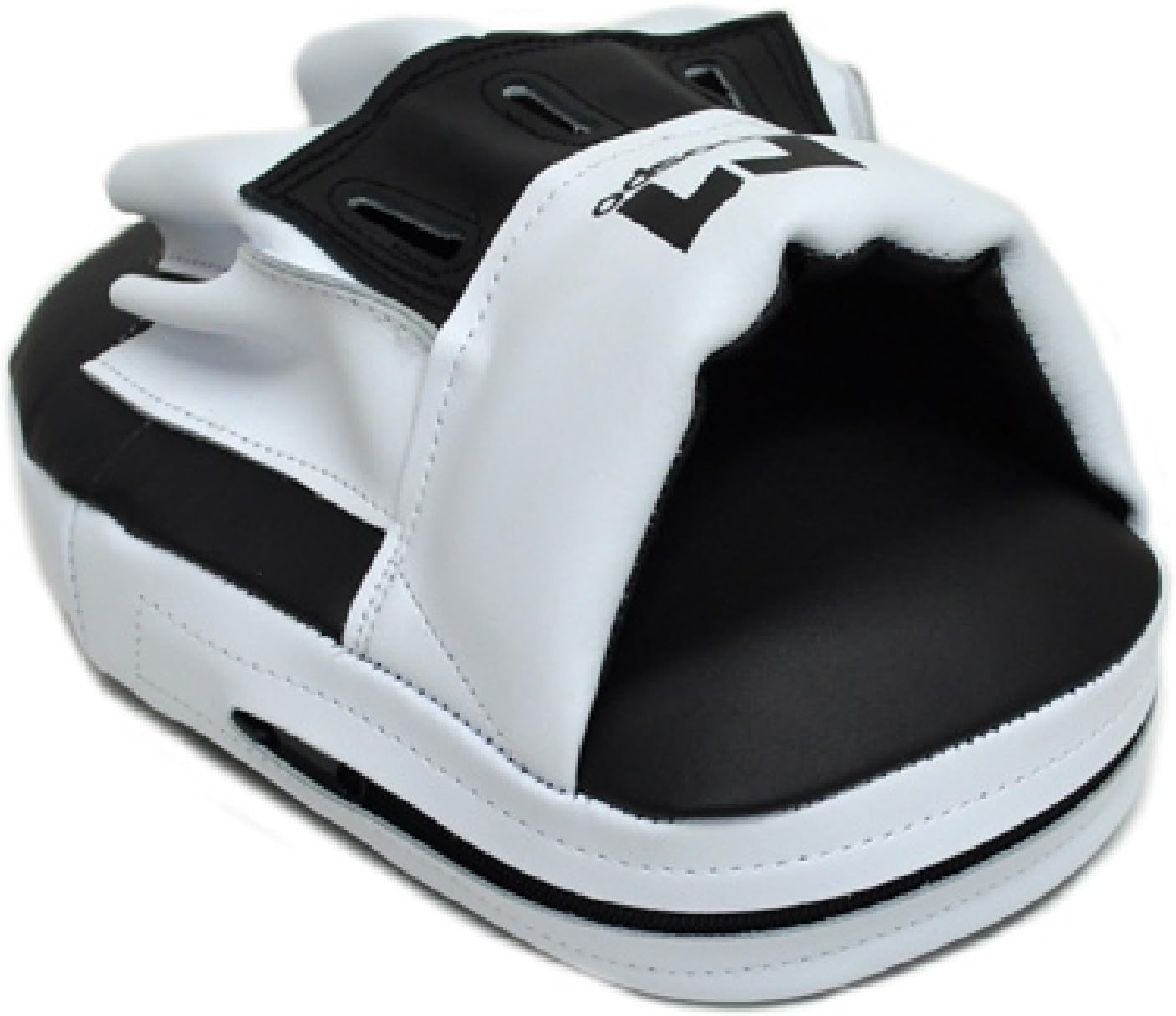 Angle Leather Mitt Punching Focus Mitt TKD Boxing Karate H49A