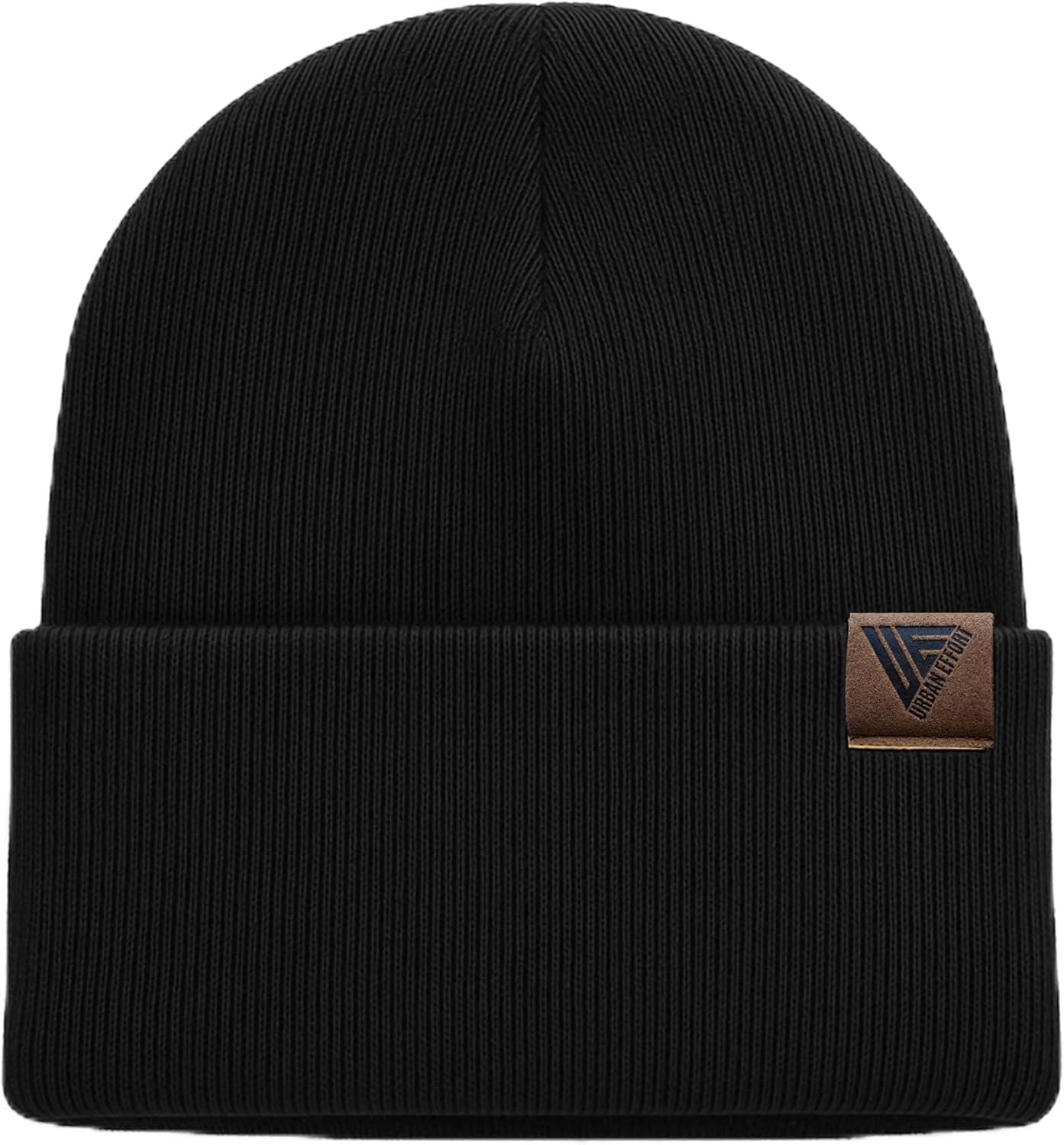 Urban Effort Beanie for Men Women – Warm Acrylic Unisex Knit Winter Hats for Men, Soft Stretch Fit, Classic Streetwear Style