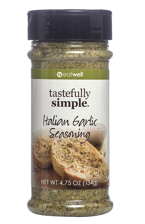 Tastefully Simple Italian Garlic Seasoning, 4.75 Ounce : Amazon.ae: Grocery