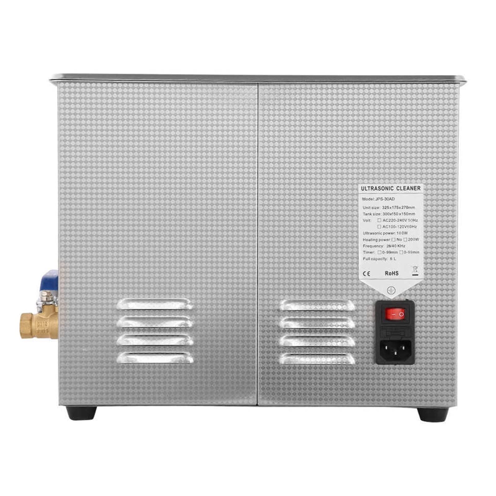 Urządzenie do czyszczenia ultradźwiękowego 10L Ultrasonic Cleaner podwójna częstotliwość Cyfrowa Ultradźwiękowa wanna do pralki