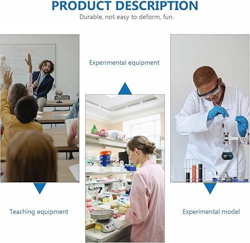 Miniatura 4 de Modelo de estructura de pistón de bomba, principio de modelo de pozo hidráulico Tipo de pistón Modelo de pozo de presión de agua para kit de física