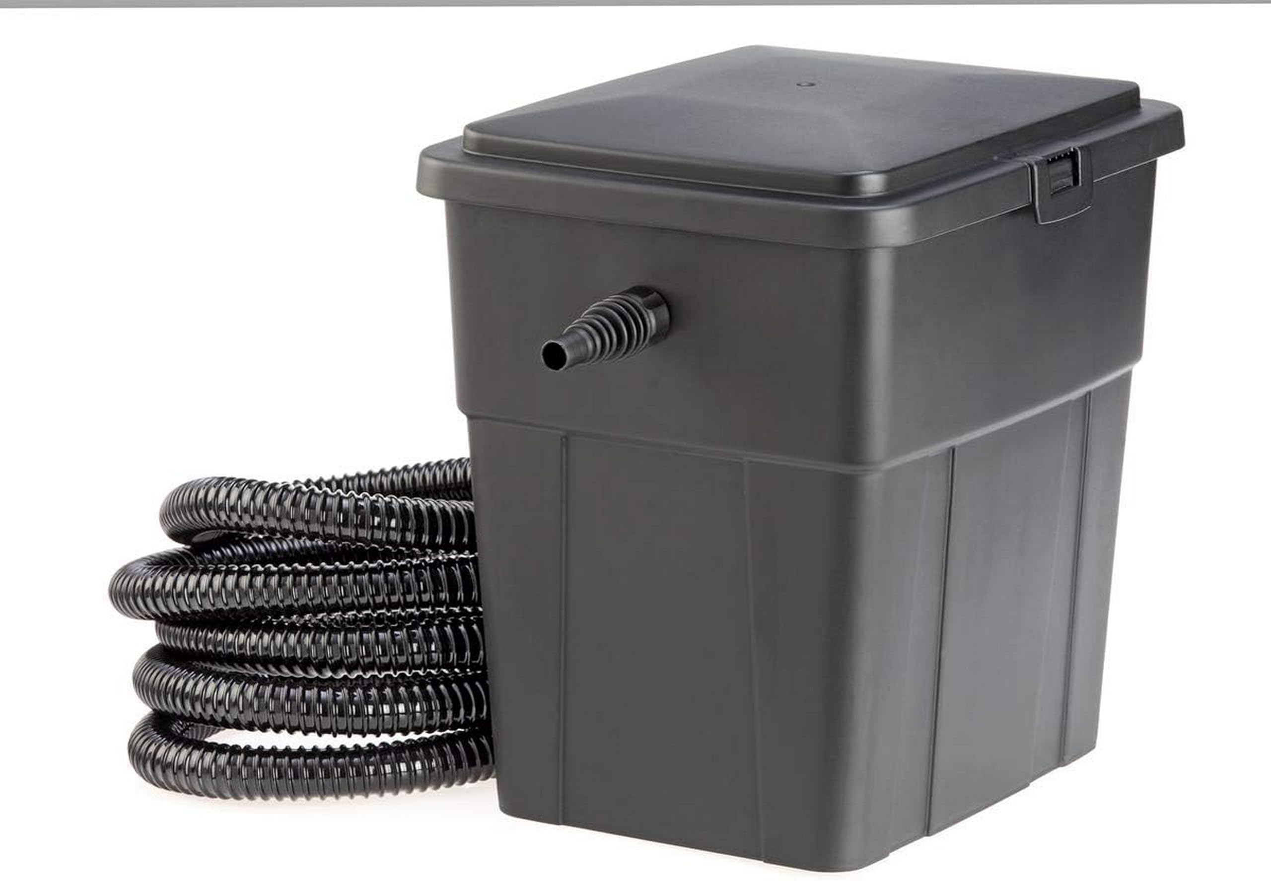 Pontec PondoClear Set 4000 Mehrstufiges Filtersystem Durchlauffilter UVC-Einheit 7W Komplettset Blau
