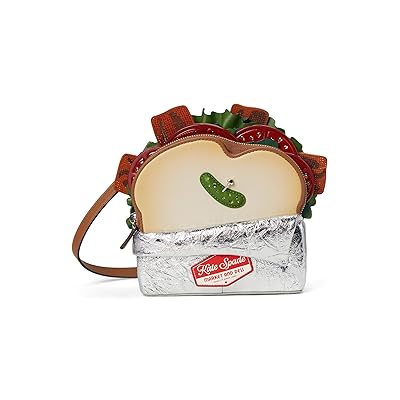 Kate Spade New York Glamwich Embellished Leather 3D Sandwich Crossbody Cross Body Women