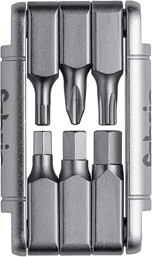 Fabric 6 EN 1 - Multiherramienta plegable para ciclismo 6 en 1 - Llaves hexagonales, par de torsión, destornillador - Herramienta compacta de