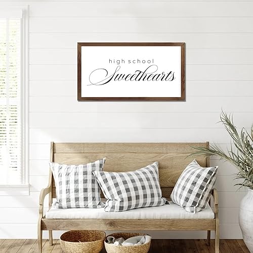 Vista 285 de Letrero enmarcado de madera con frases inspiradoras con versículo bíblico, con texto en inglés "I Still Remember the Days I Prayed for the Things I