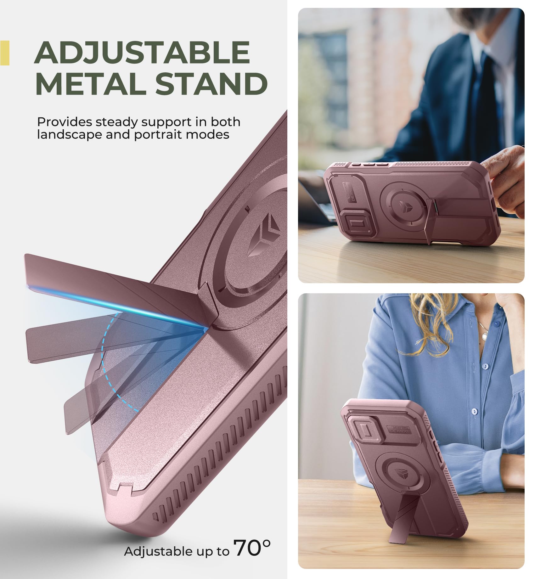 N*o様 iPhone16plus Dexnor Cover Magnetica per iPhone 16 Plus con Copertura
