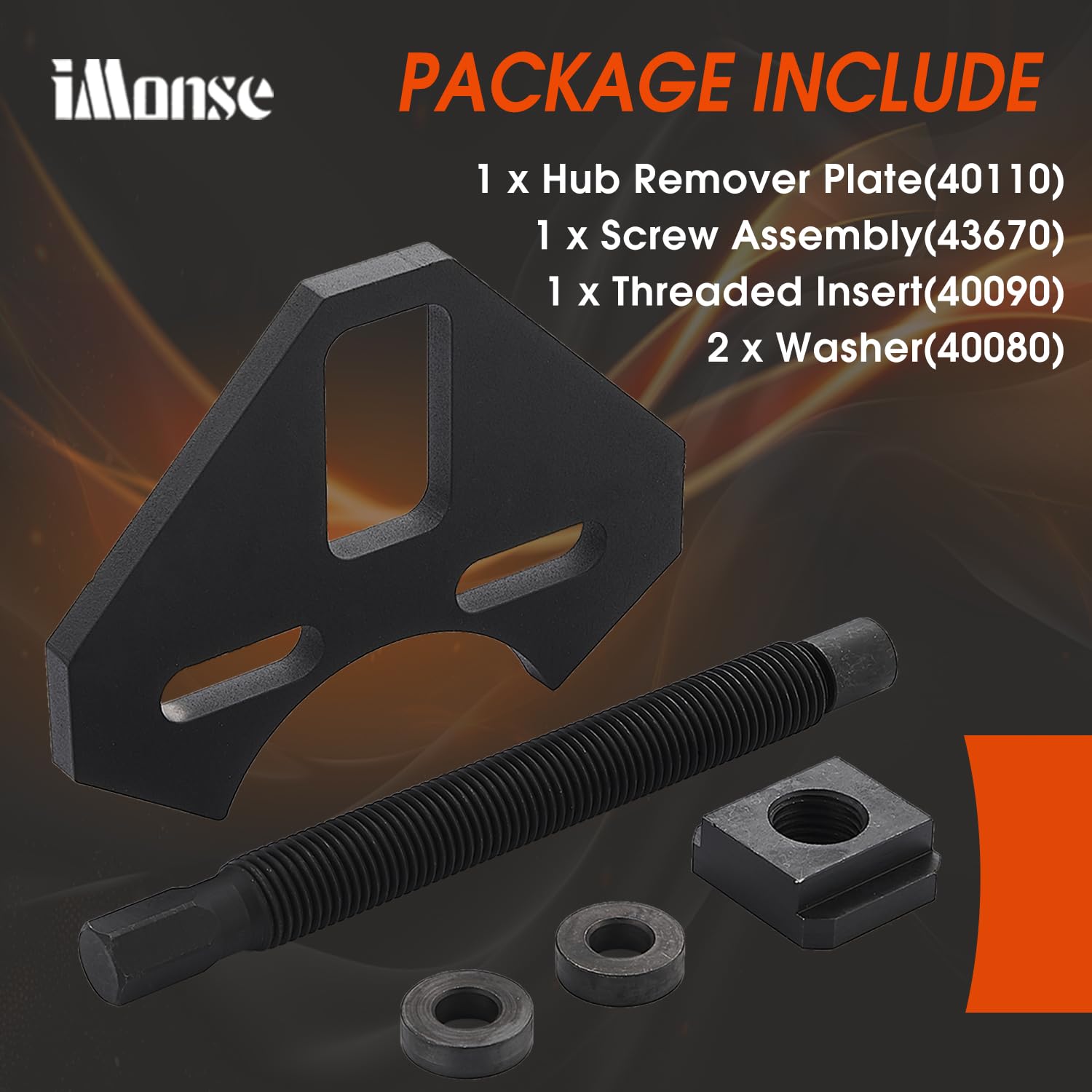 Hub Removal Tool Oreillys RULLINE 40100 Hub Removal Tool & 22800 Stud ...