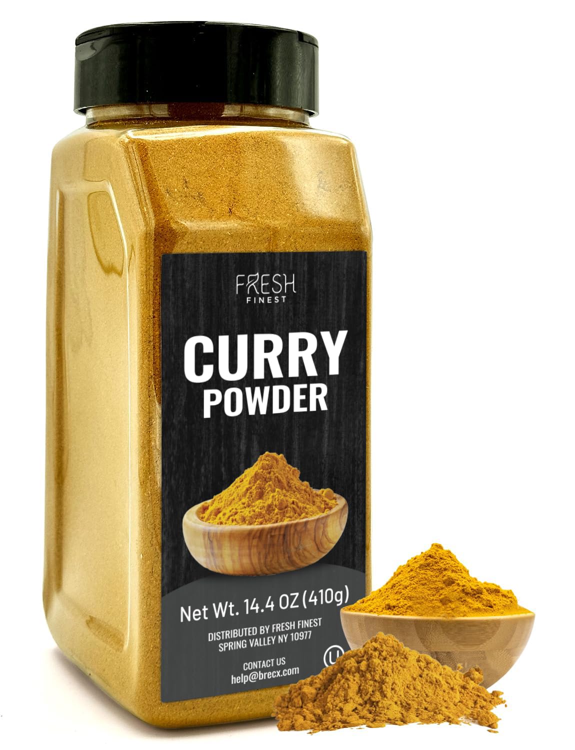 Fresh Finest Curry Powder - 14.46oz (410G) - Authentic Blend of Spices, Perfect for Culinary Adventures, Securely Packaged