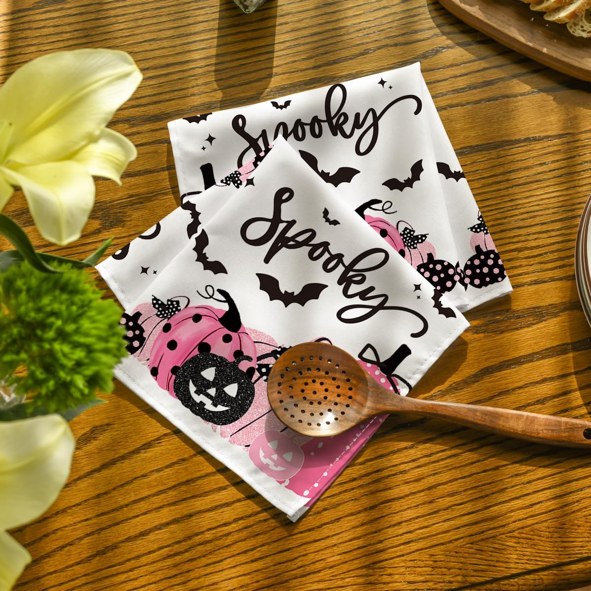 ハロウィン ピンク かぼちゃ コウモリ 猫 おばけのイラスト素材 [24201579] - PIXTA Horaldaily ハロウィン 布ナプキン 18 x 18インチ、ピンク ジャック・オー・ランタン パンプキン ドット コウモリ