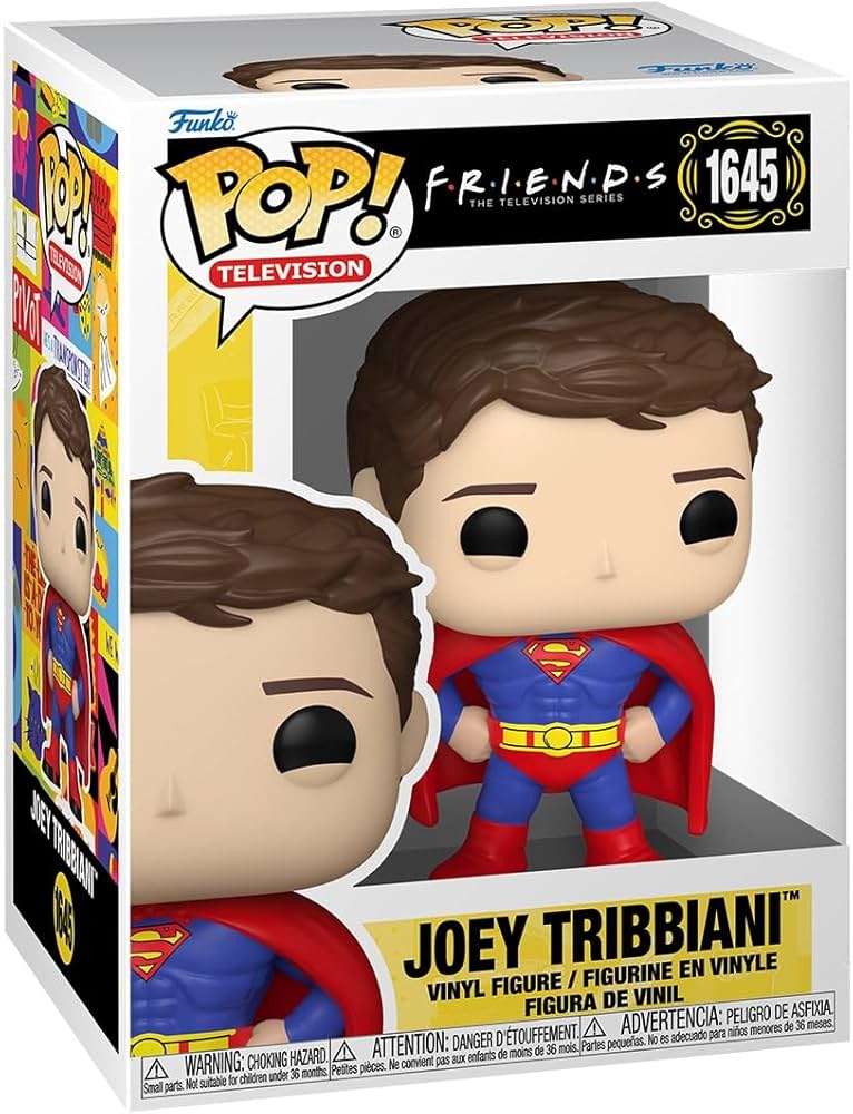 Amazon.com: Funko POP TV: Friends – Joey Tribbiani - (Superman
