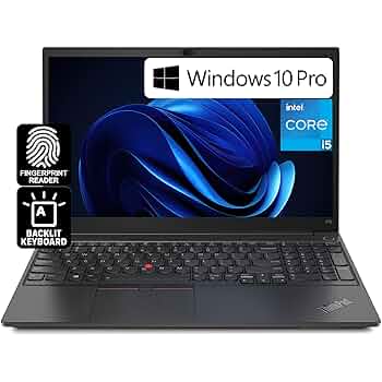 Amazon.com: Lenovo ThinkPad E15 Gen 2 Business Laptop FHD