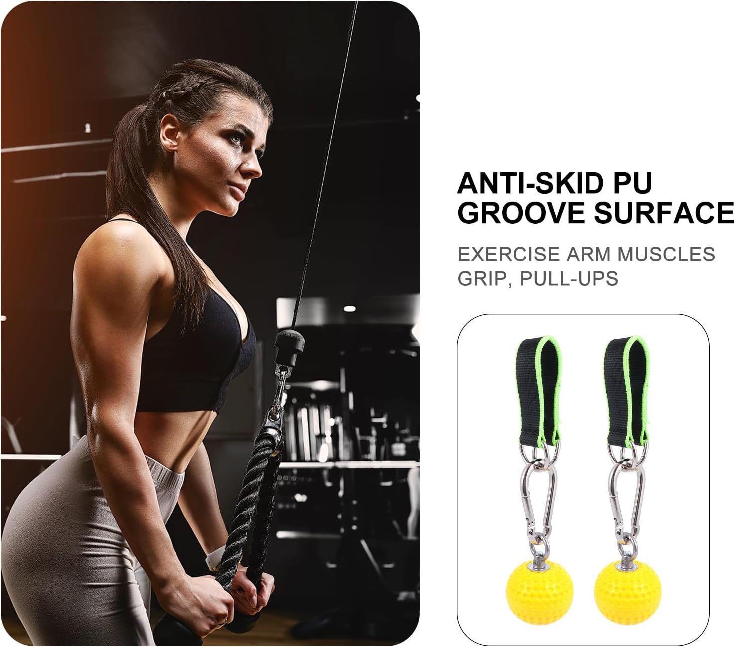 Grip Strength Trainer Finger Strength Exerciser Non-slip Climbing Training Strap with Wrist Support Fitness Hand Grip Strengthener for Rock Climbing Random Color