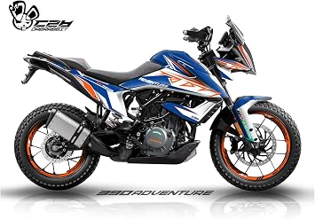Graphic kit for ktm 390 Adventure Decal Sticker AD-BL MATTE