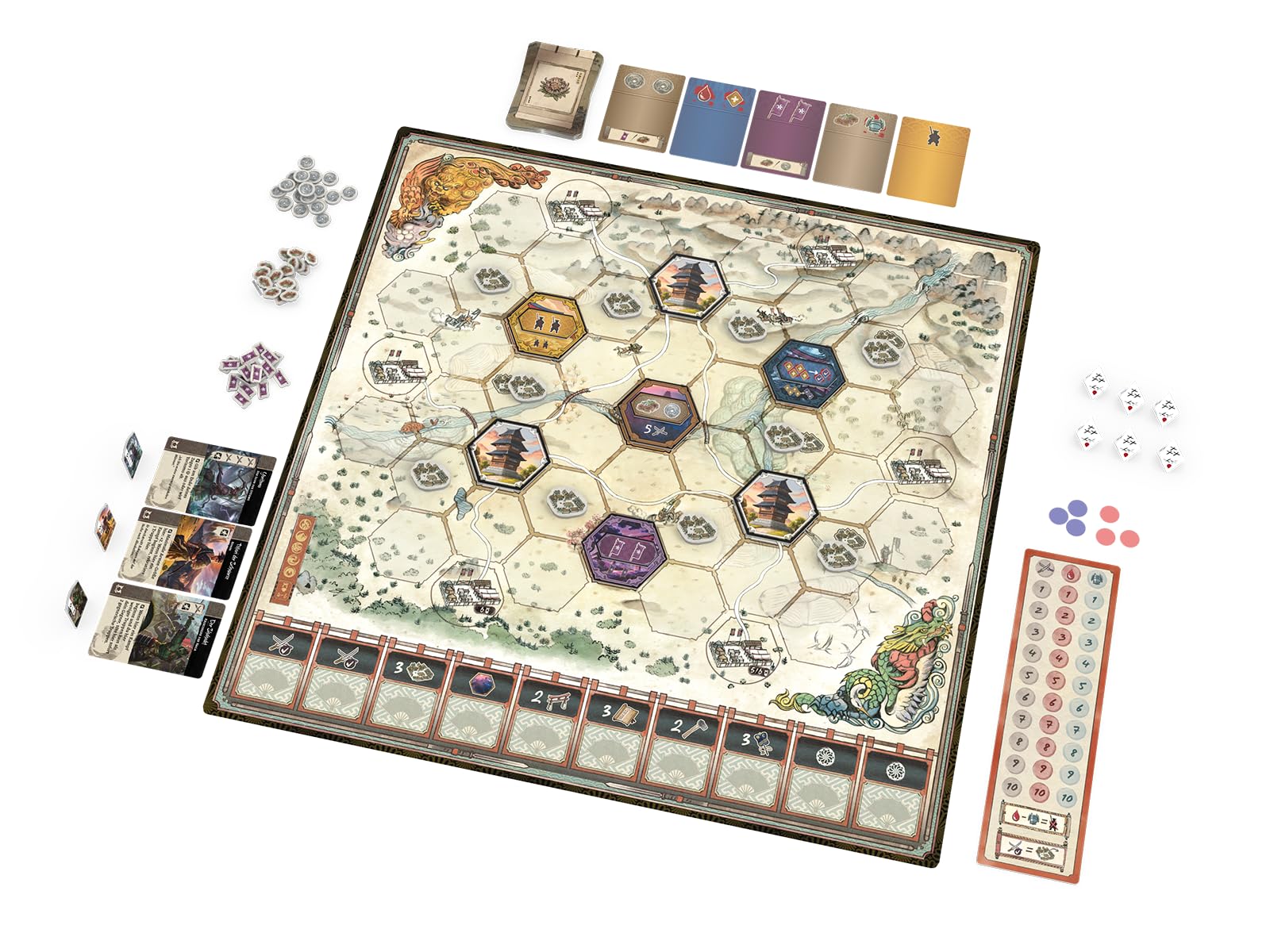 Asmodee Gunsen Der Kampf um Toshi Ranbo, Strategisches Kennerspiel