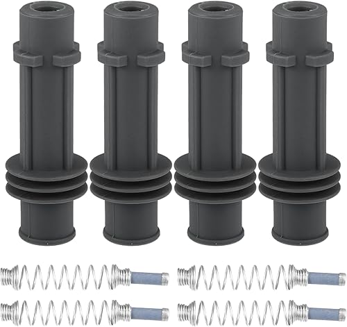 uxcell Kit de arranque de bobina de encendido de motor de 4 unidades No.1208092/1208096/19005362 apto para Chevrolet Cruze 2011-2015